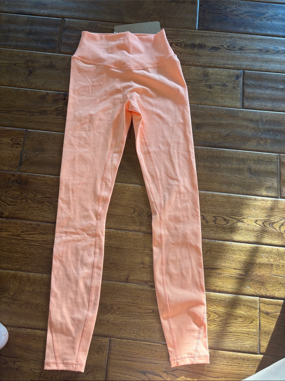 Orange ACTA leggings. NWT